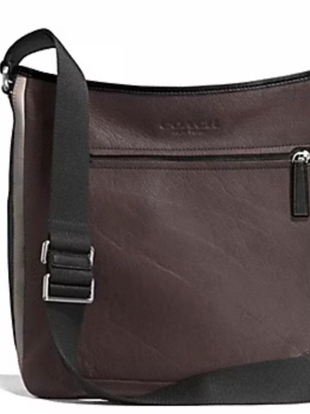 Coach Heritage Sport Zip Crossbody